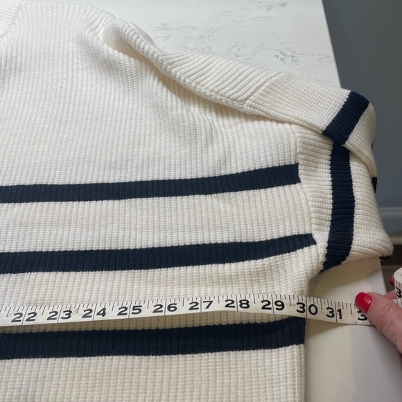 French Mariner 1/4 zip sweater - Picture 3 of 5